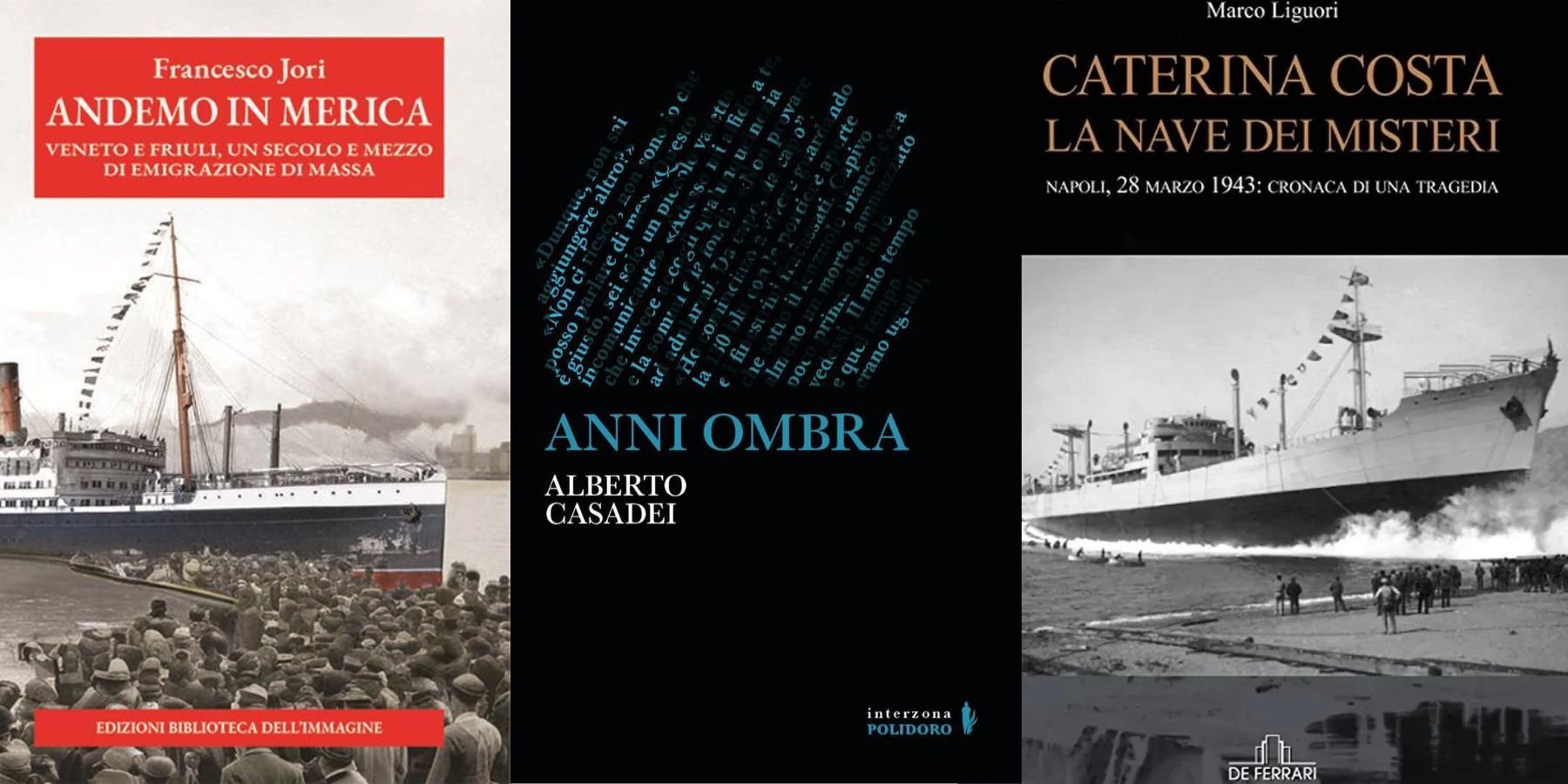 Libri della settimana Jori Casadei Liguori
