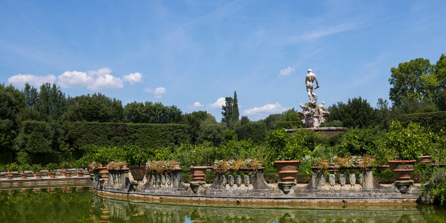Il giardino di Boboli, Firenze, Italia